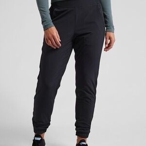 ATHLETA Brooklyn Lined Jogger Black Sz 10